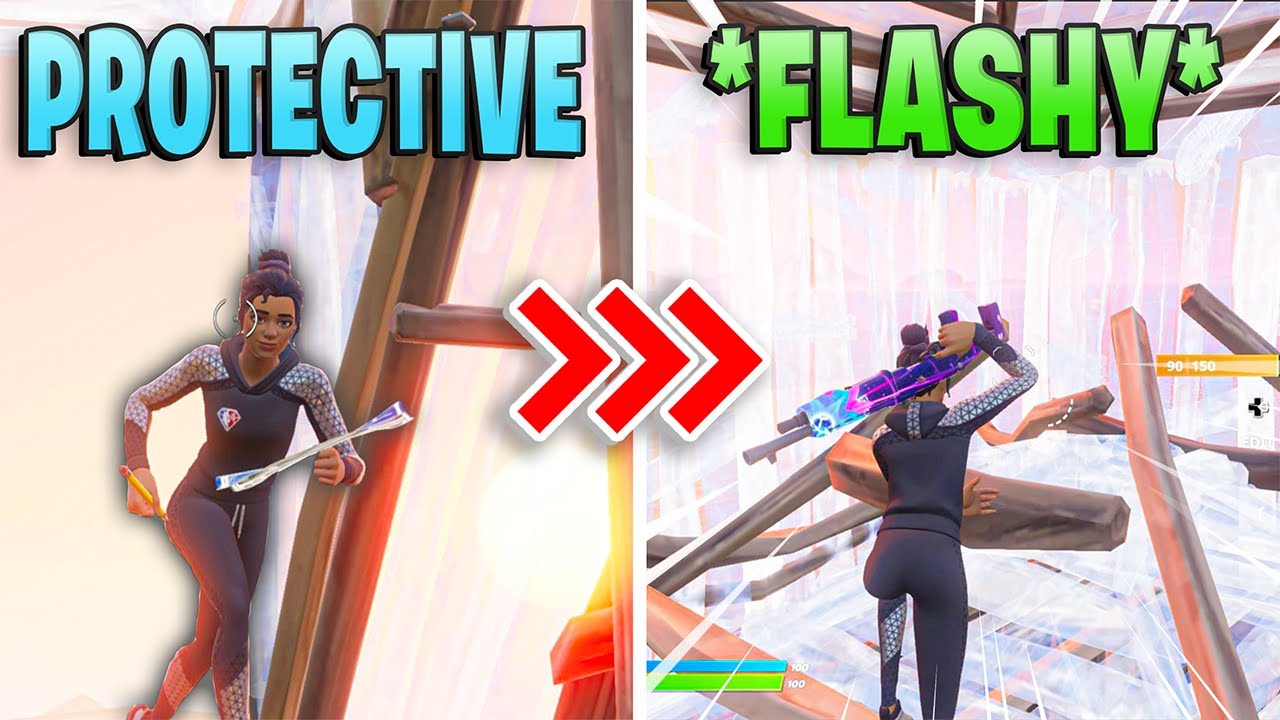 5 VERY Flashy / Effective Highground Retakes in Fortnite Chapter 3 CONSOLE + PC  (Tutorial)
