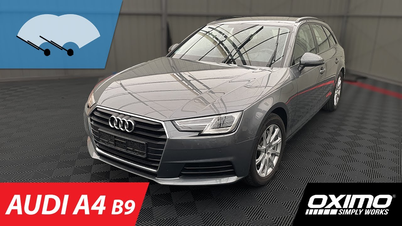 Wymiana wycieraczek w Audi A4 B9  | OXIMO - Simply works