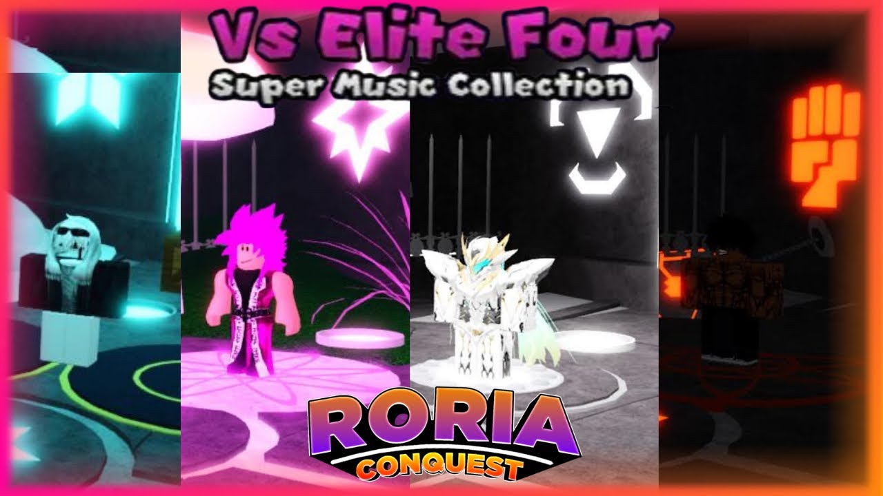 ROBLOX Pokémon Brick Bronze Roria Conquest OST: Roria League Soundtrack Elite Four (1080p60)