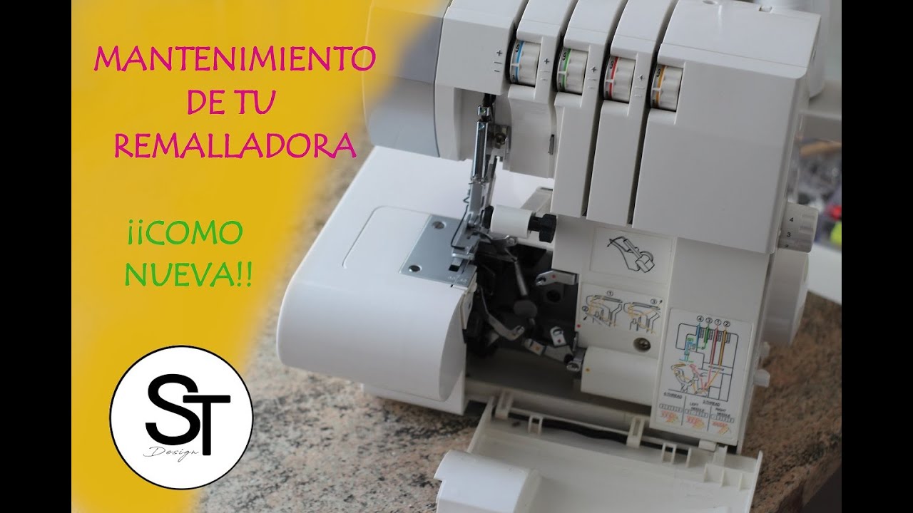LIMPIEZA Y MANTENIMIENTO DE REMALLADORA - OVERLOCK