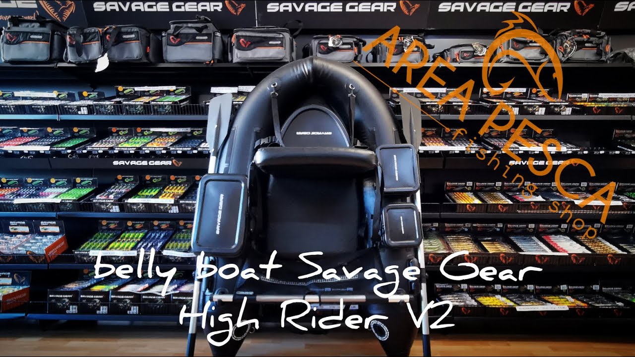 Recensione Belly Boat Savage Gear High Rider V2