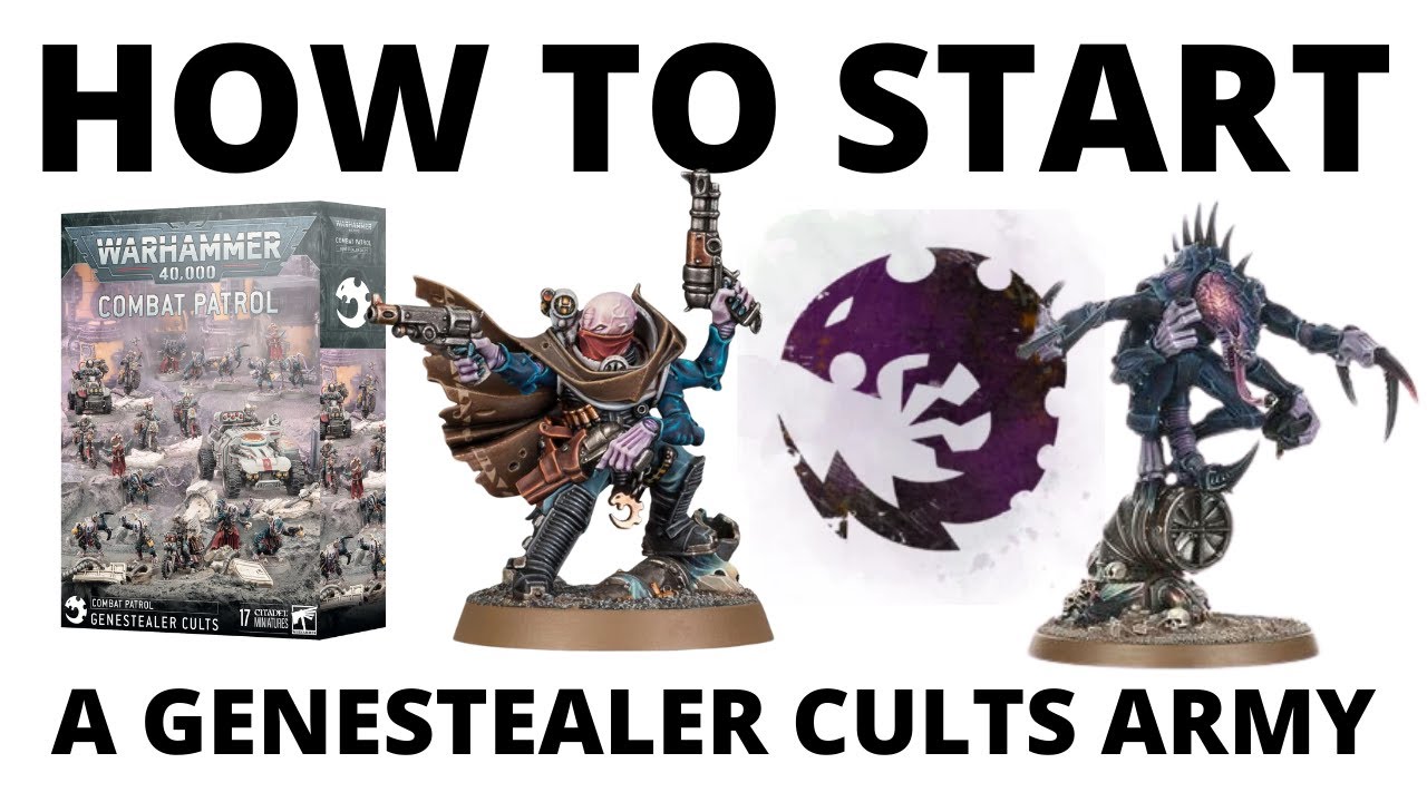 How to Start a Genestealer Cults Army in Warhammer 40K 10th Edition - Genestealer Cult for Beginners