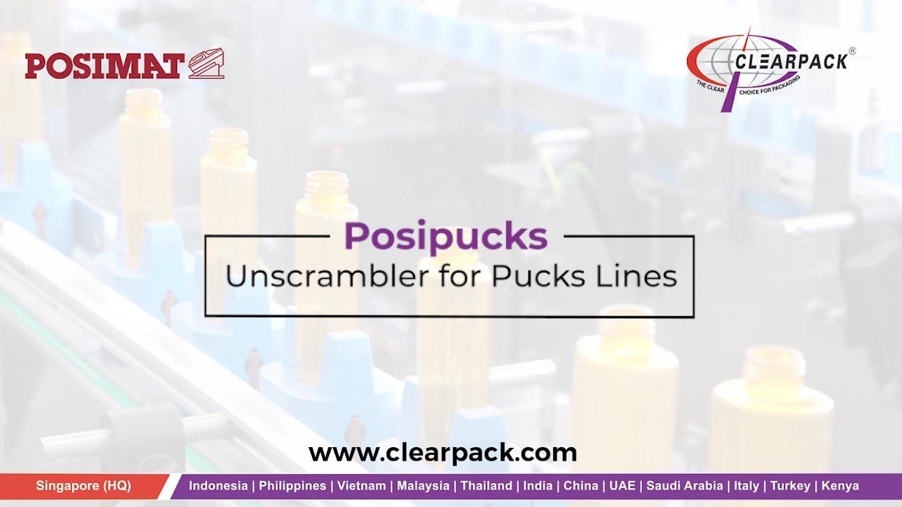 Posimat Unscrambler for Puck Lines | Clearpack
