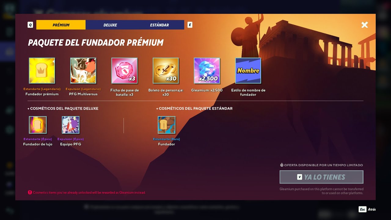 &iquest;Vale la Pena Comprar Multiversus? Paquetes de Fundadores XBOX/PLAYSTATION/PC GRATIS