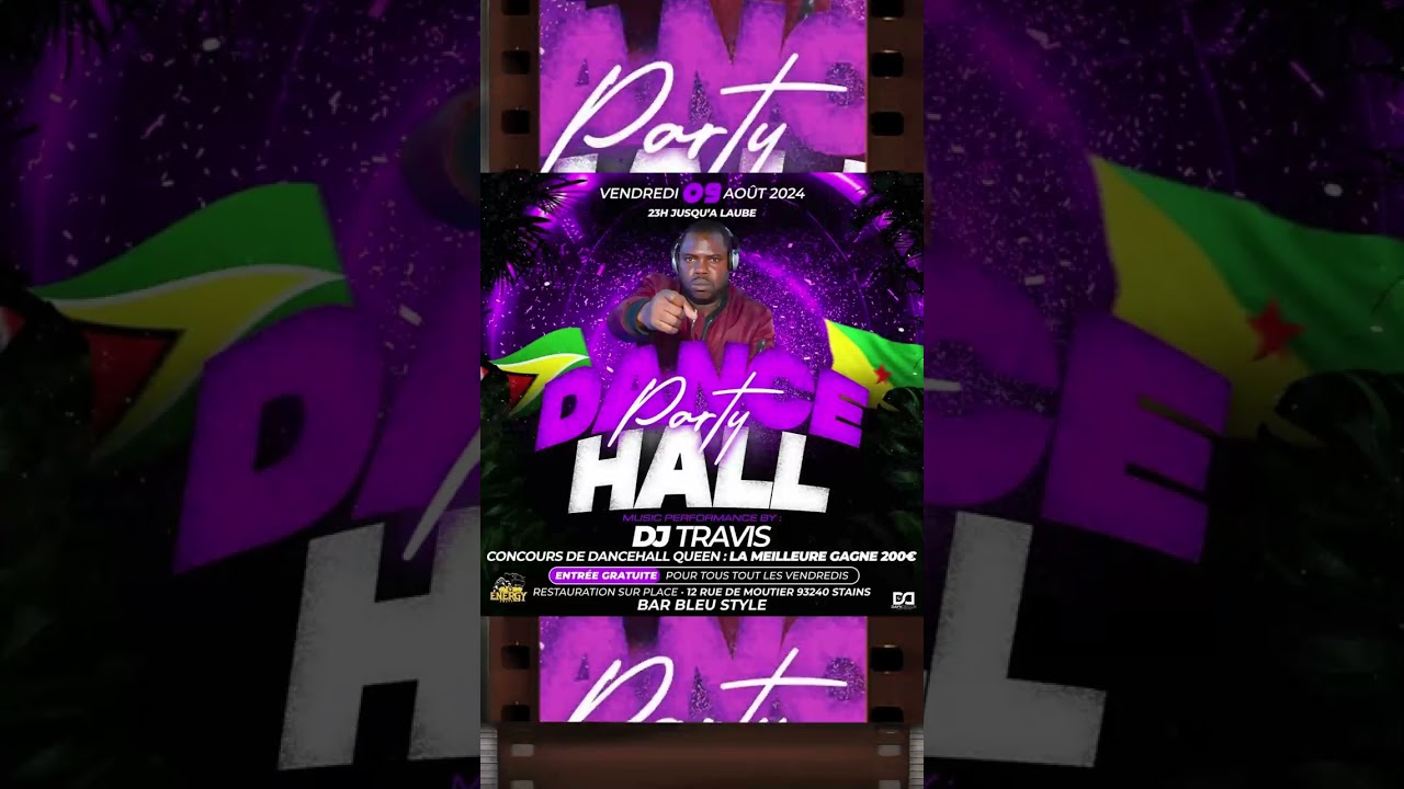 Dj Travis Bar Bleu- Dancehall Style