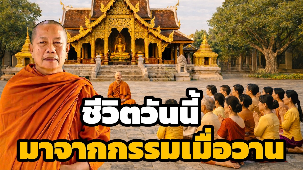 ชีวิตเป็นไปตามกรรมที่ทำไว้ ธรรมะคลายทุกข์ พระมหาบุญช่วย ปัญญาวชิโร
