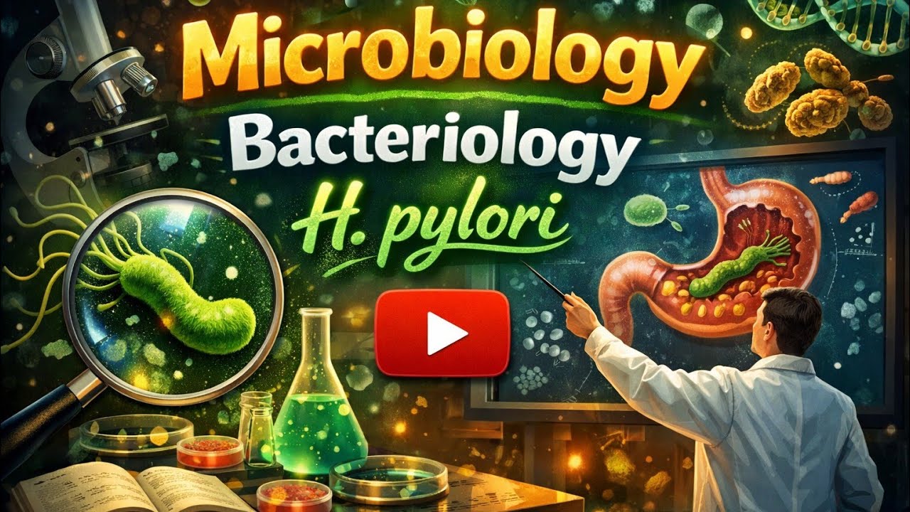 Microbiology-Bacteriology: H.pylori