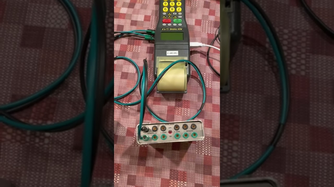 Timing equipment setup (New Alge equipment)