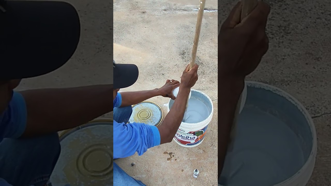 como pintar uma cal&ccedil;ada externa #drylevis