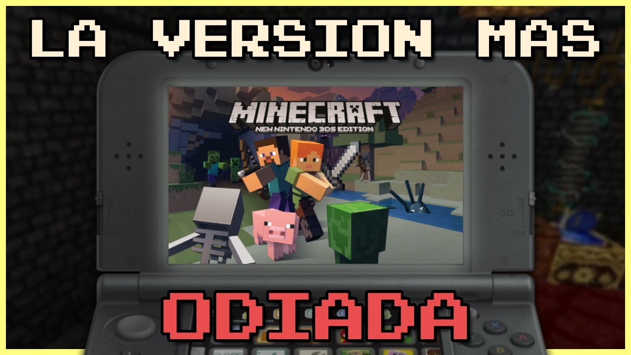 Minecraft para New 3DS NO merece ser ODIADO