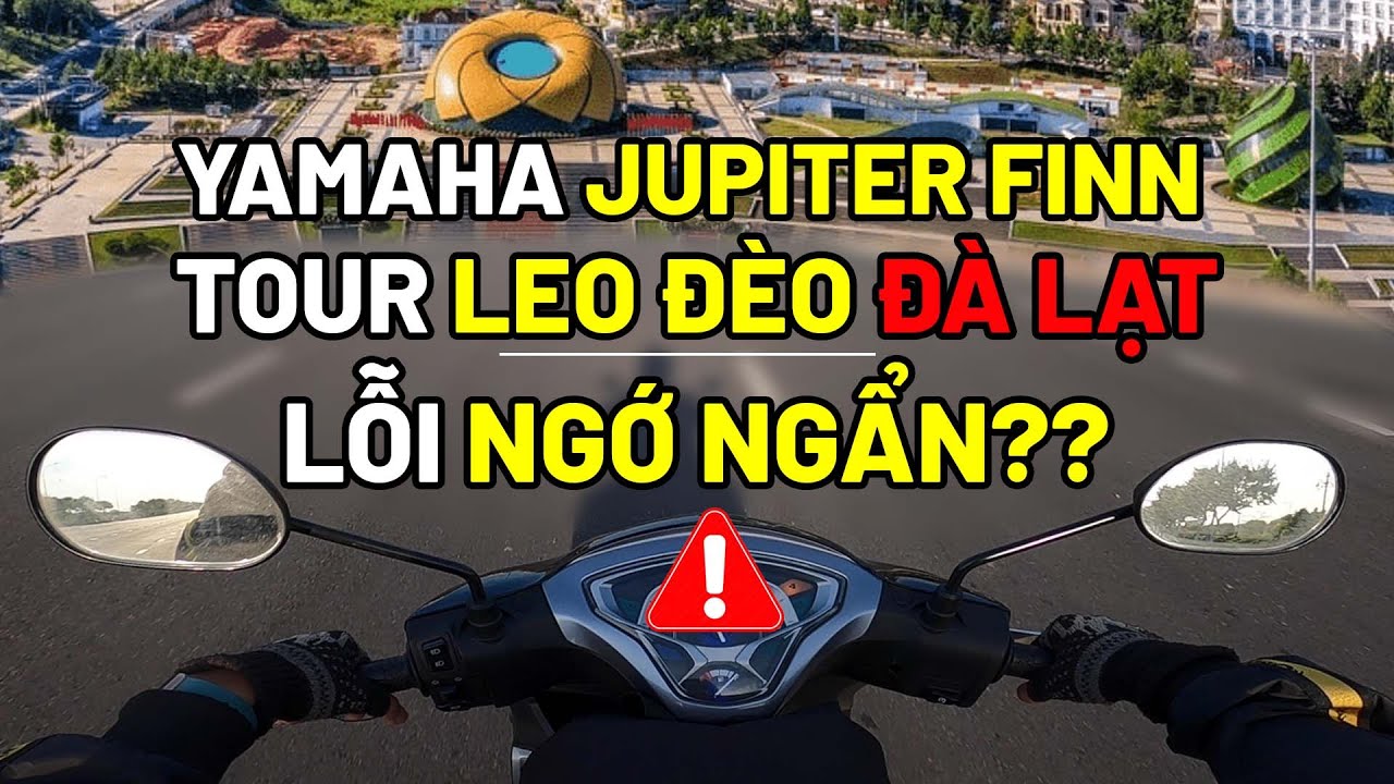 Yamaha Jupiter Finn chinh Phục Cung Đường Đà Lạt.