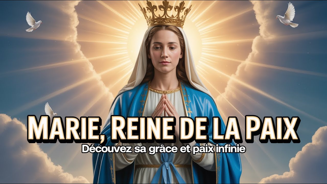 Marie, Reine de la Paix 🕊️✨ Découvrez la puissance de sa grâce et paix infinie! 🙏🎶
