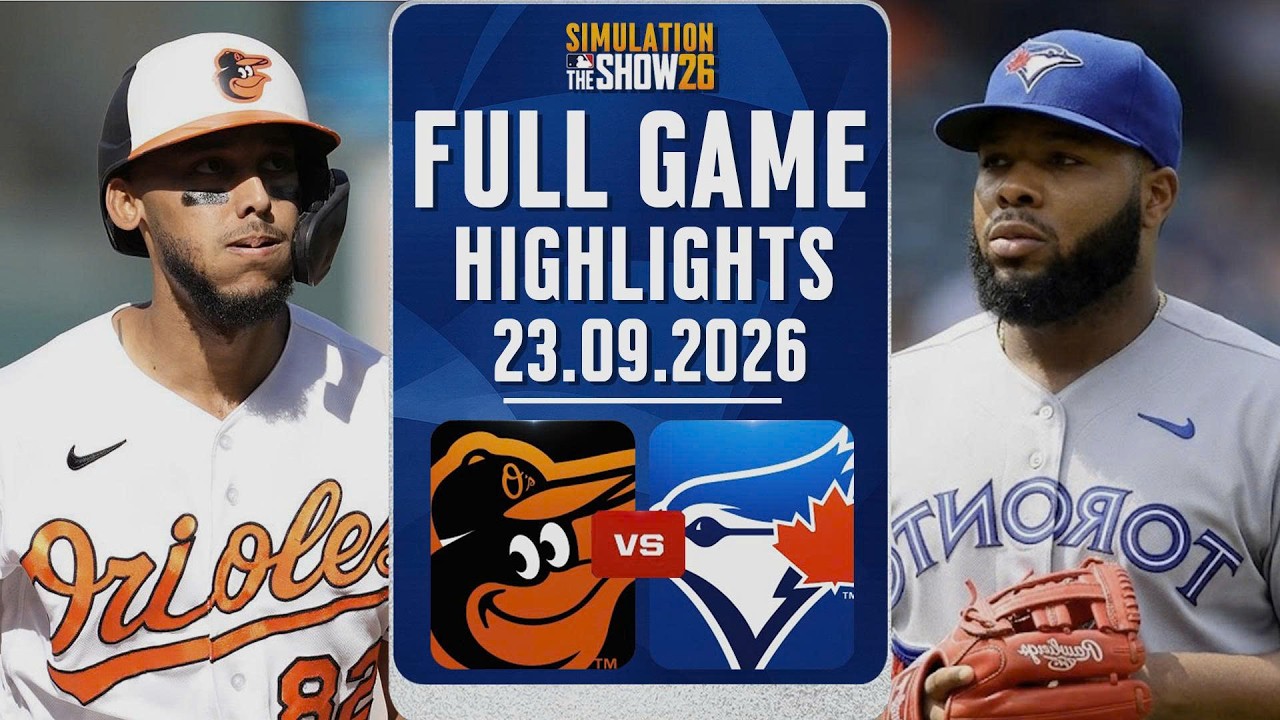 🔴LIVE🔴Baltimore Orioles Vs Toronto Blue Jays Full Game Highlights Sep 24, 2026 Envivo MLB THE SHOW26