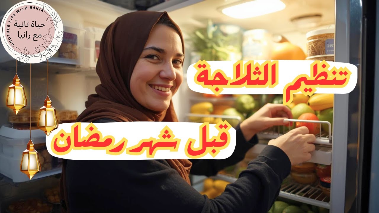تنظيم الثلاجة بافكار بسيطة هتريحك طول شهر رمضان المبارك