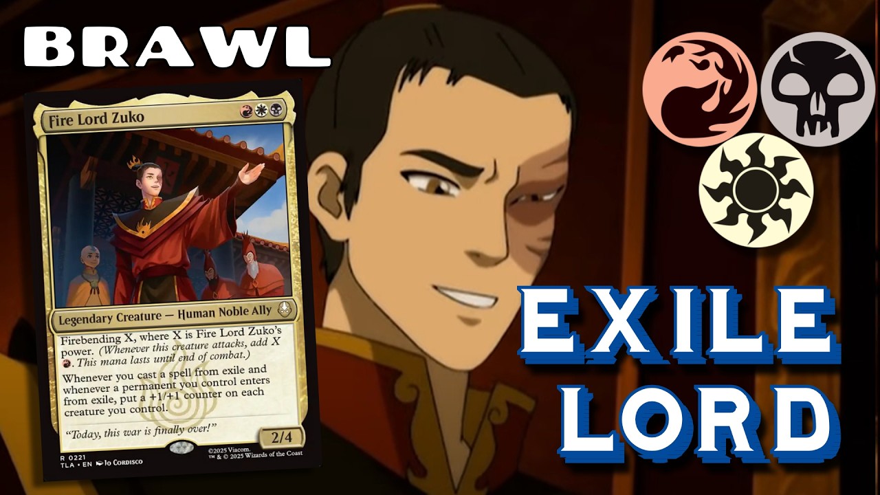 Restoring Honor From Exile - Fire Lord Zuko - Brawl MTG Arena Gameplay