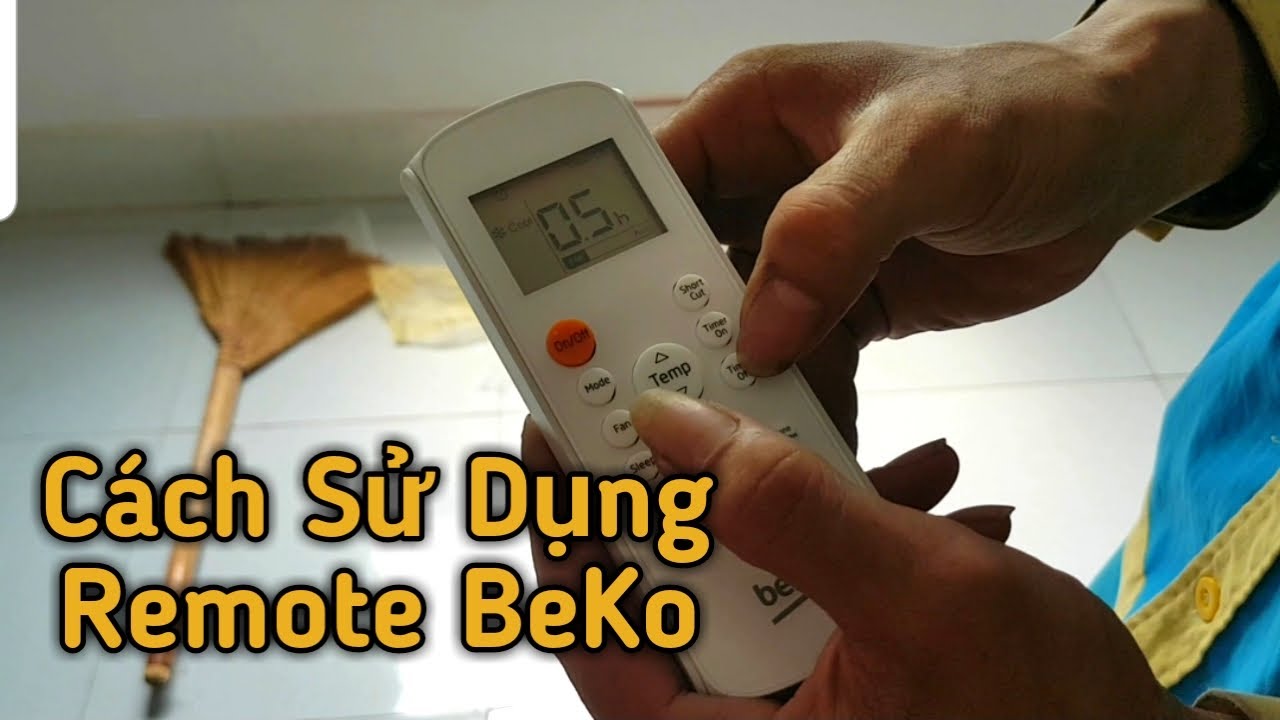 hướng dẫn sử dụng remote máy lạnh hiệu beko | hồ thanh vlogs