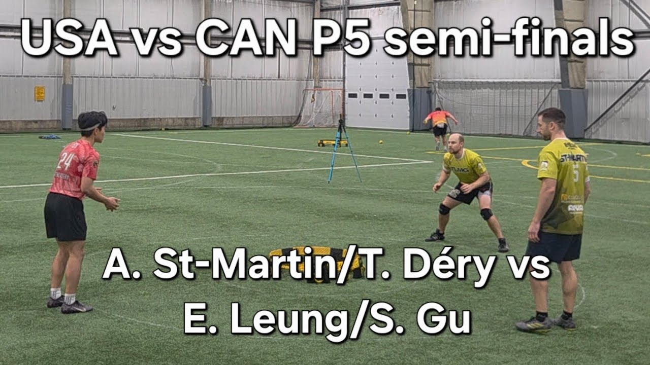 USA vs CAN Championship: P5 semi-finals. A. St-Martin/T. Déry vs E. Leung/S. Gu
