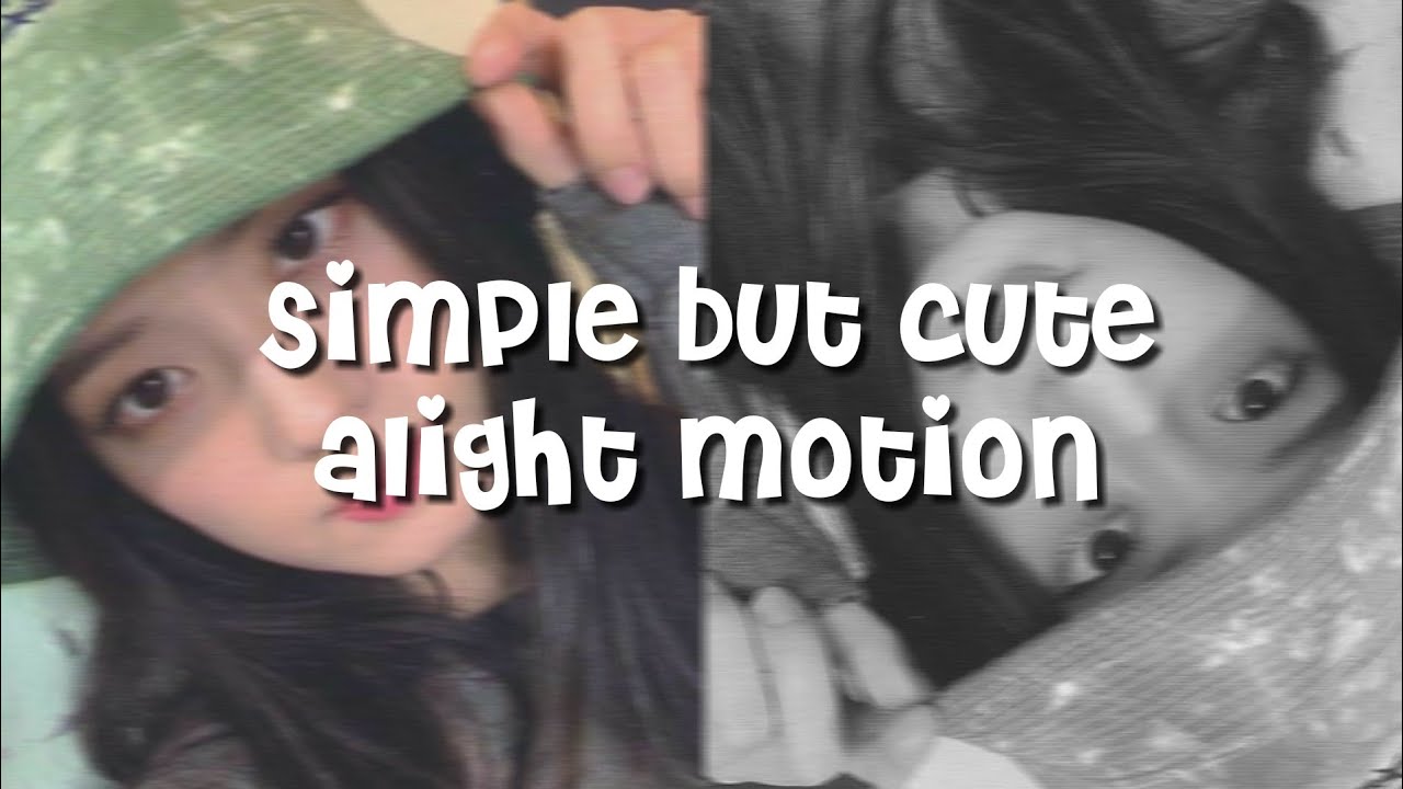 Simple/cute transition || alight motion