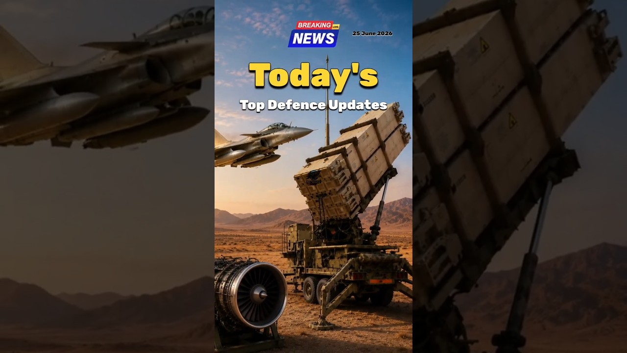 India's Top 4 Defence News Today | AMCA, UAE Deal & Indian Navy