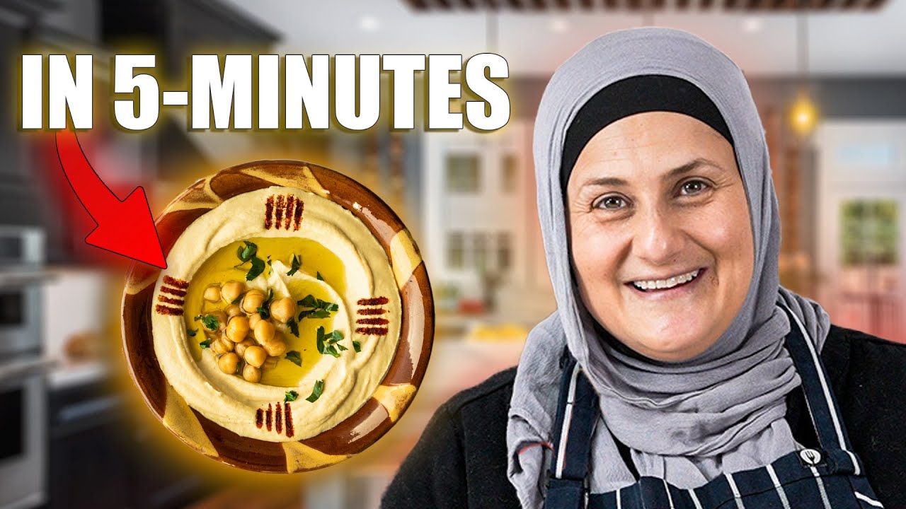 Easy Homemade Hummus (Tips for making  extra creamy)