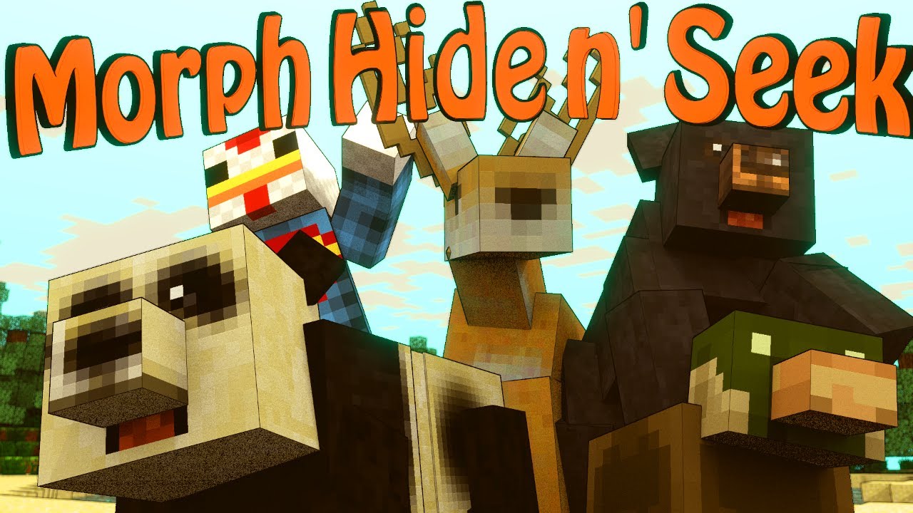 Minecraft Mods | MORPH HIDE AND SEEK - Mo' Creatures! (Morph Mod)