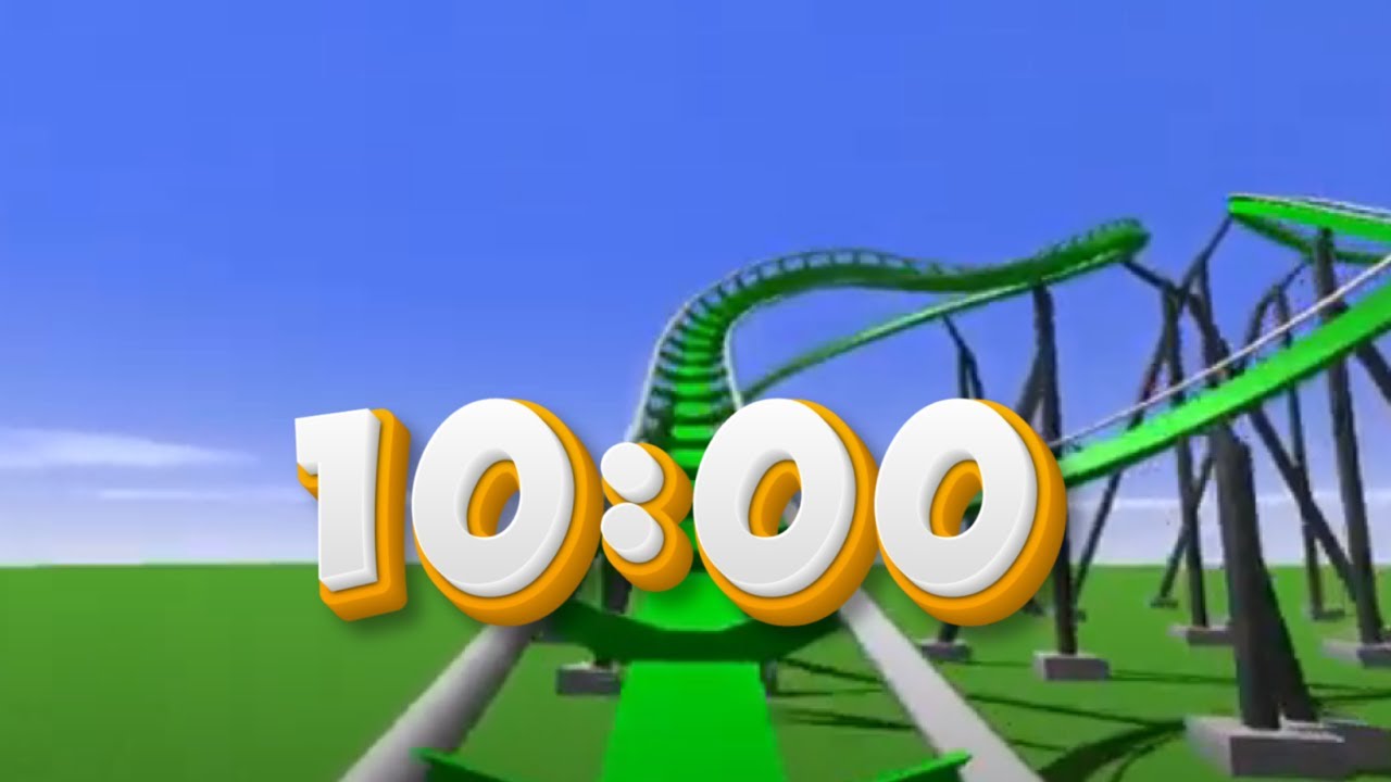 10 Minutes Roller-Coaster Countdown timer