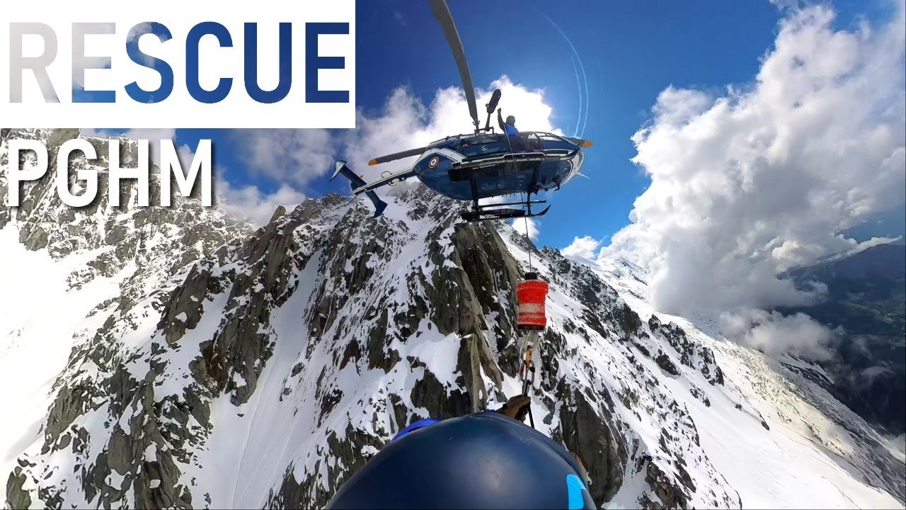 Secours face nord Aiguille du Midi