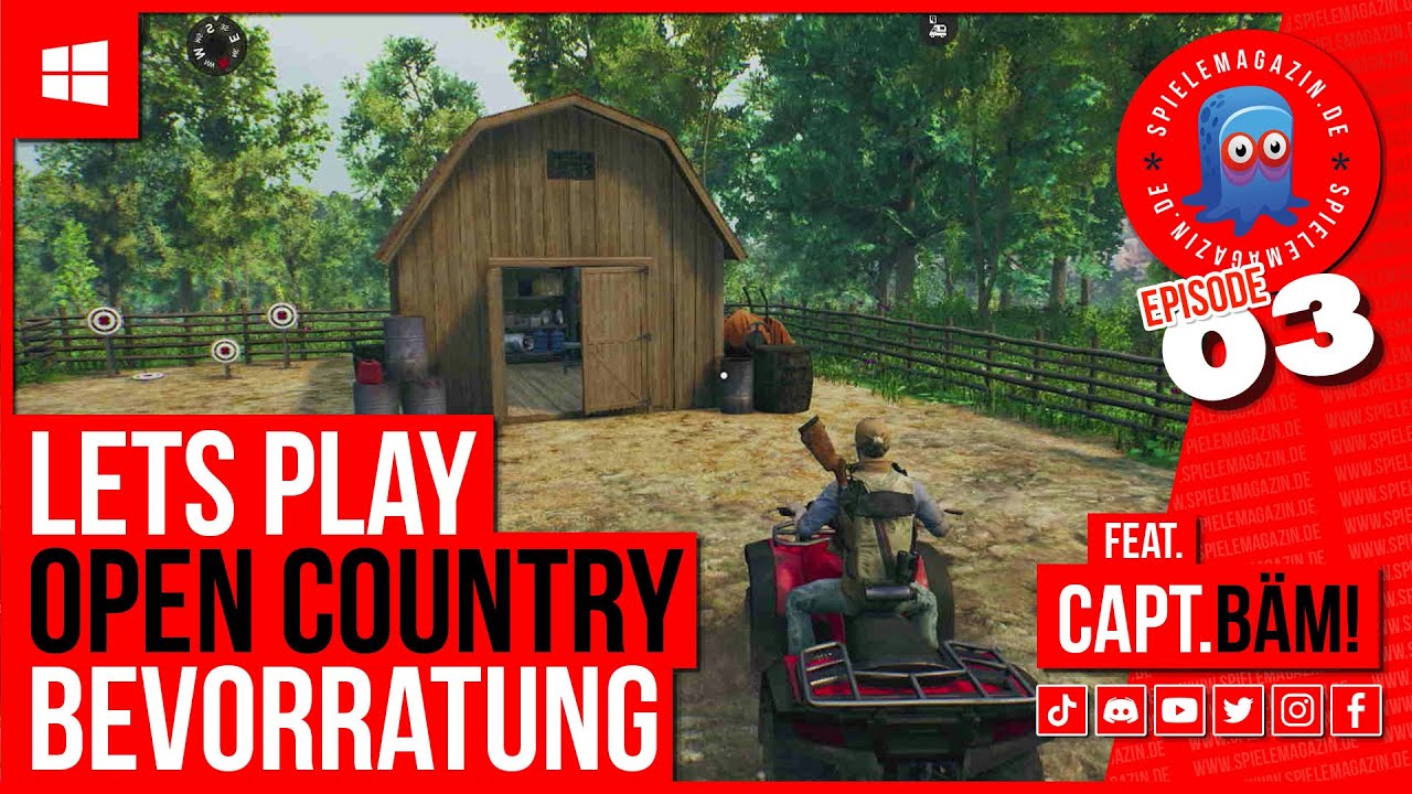 Open Country Deutsch | Ep. 3: Bevorratung | Open Country ATV | Lets Play Open Country