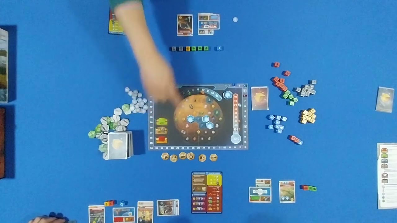 Partida completa a Terraforming Mars  El juego de dados🎲🎲 #juegosdemesa #terraformingmars