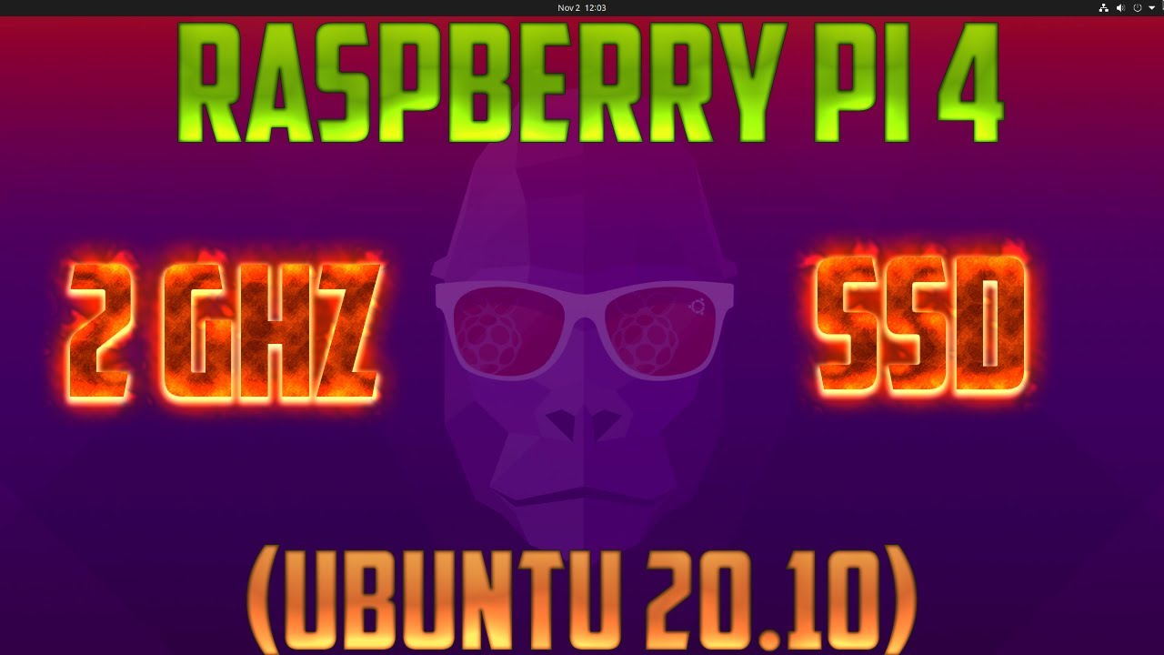 Raspberry Pi 4 Overclocking a 2GHz e instalación de Ubuntu 20.10 en disco SSD