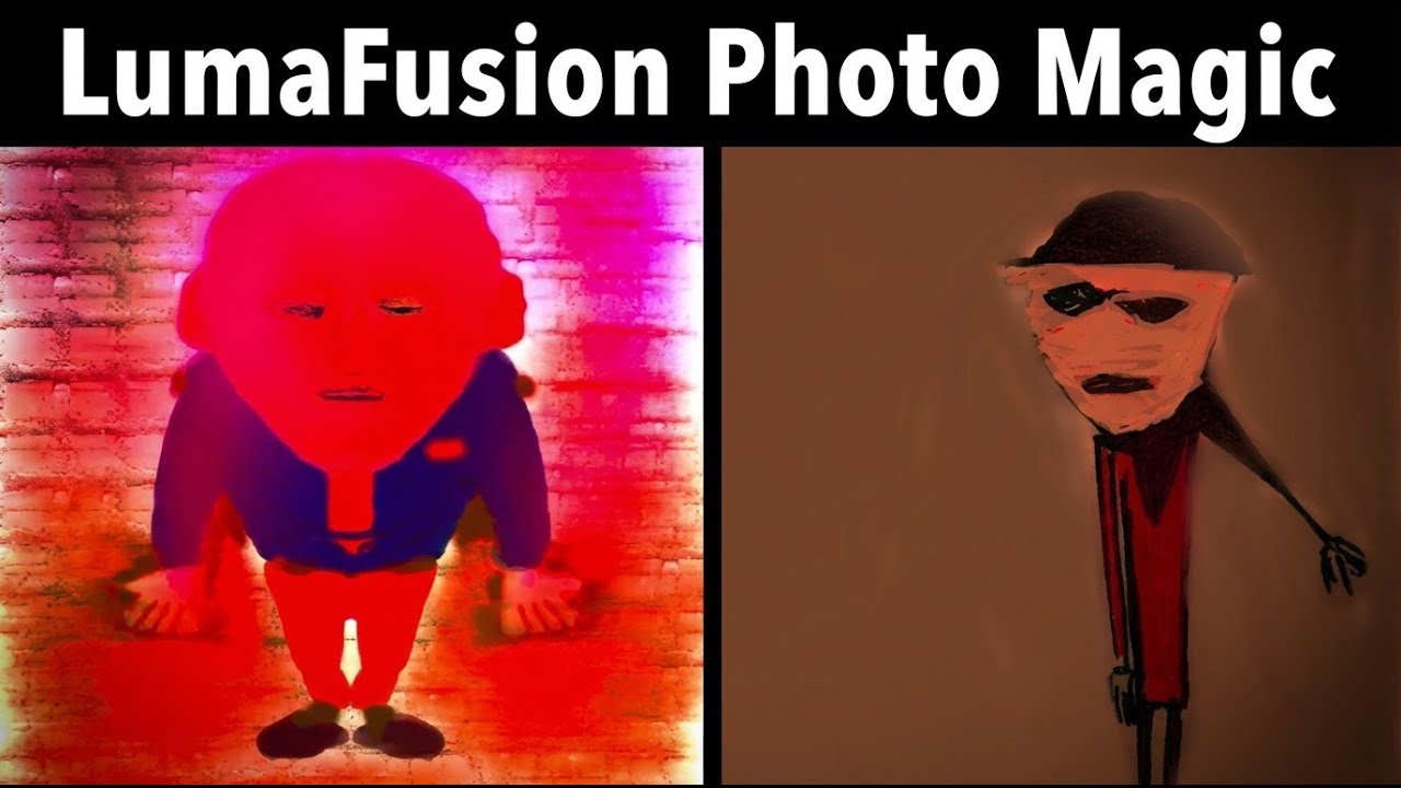 Luma Fusion Photo Gallery edit.