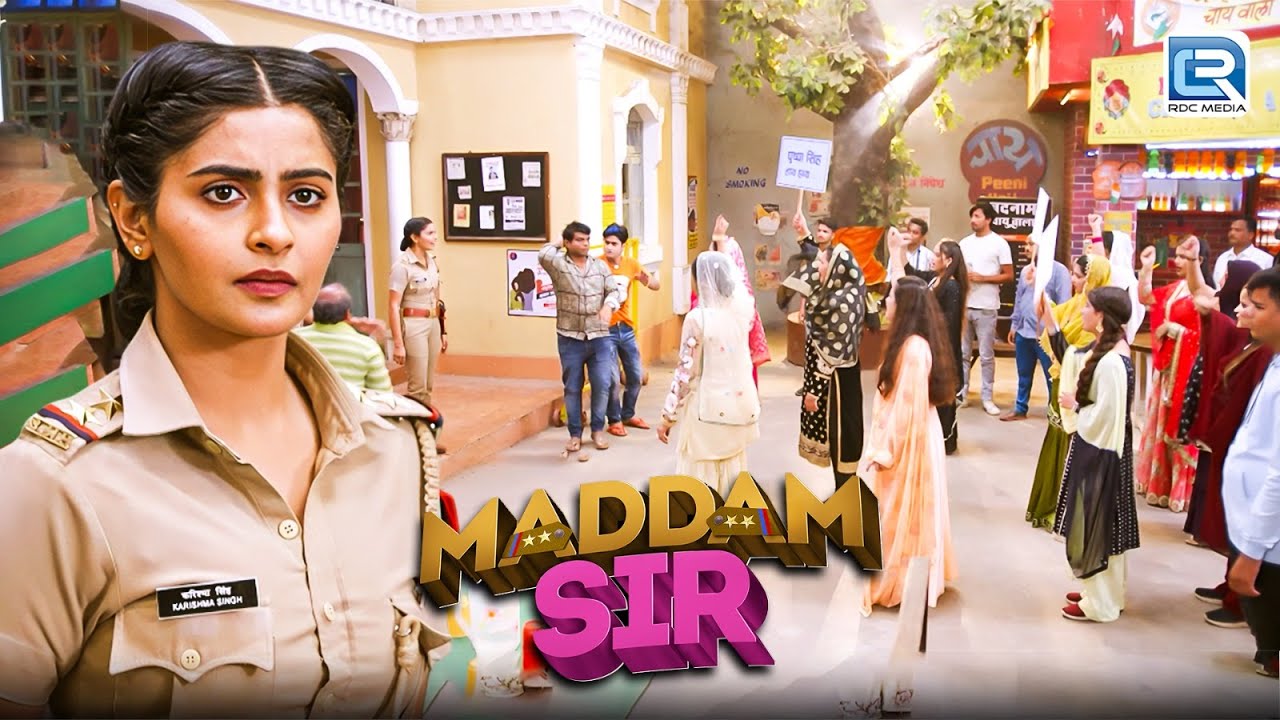 थाने के बहार क्यों महिलाये पुष्पा सिंह का नैरा लगा रही थी ? | Maddam Sir | Latest Full Episode