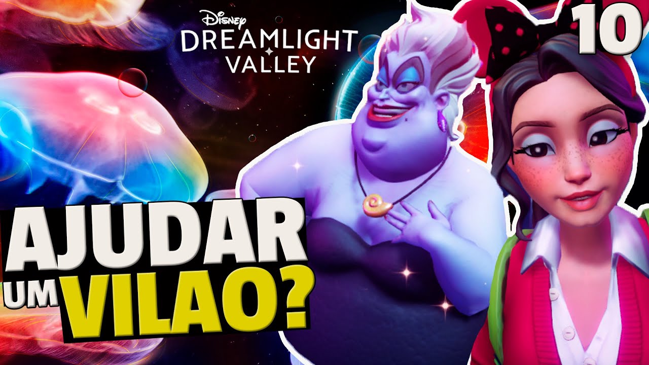 DISNEY DREAMLIGHT VALLEY: Encontramos a Ursula! Devemos ajudar um vilão? #10