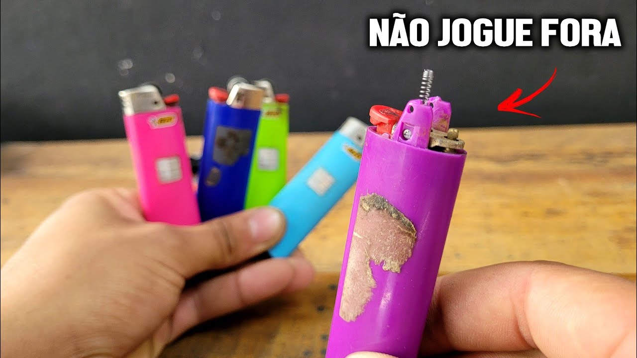 Economize dinheiro, Como arrumar isqueiro ruim