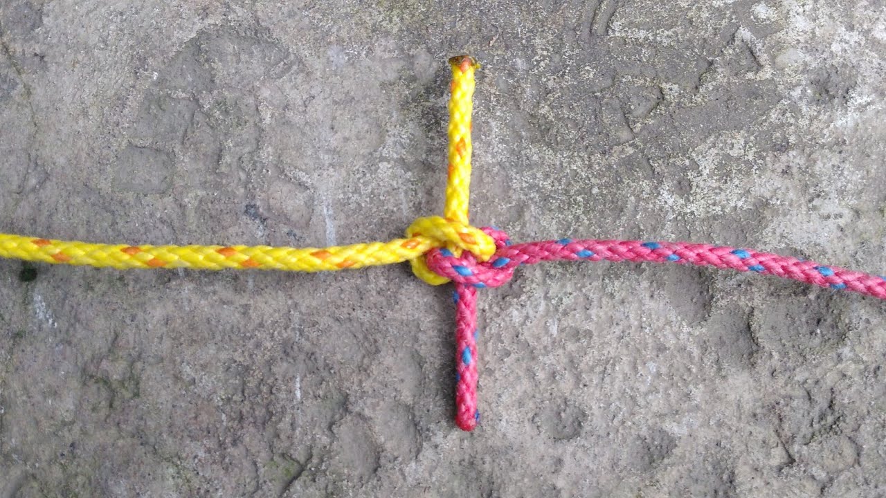 Nudo Cazador: nudos de unión