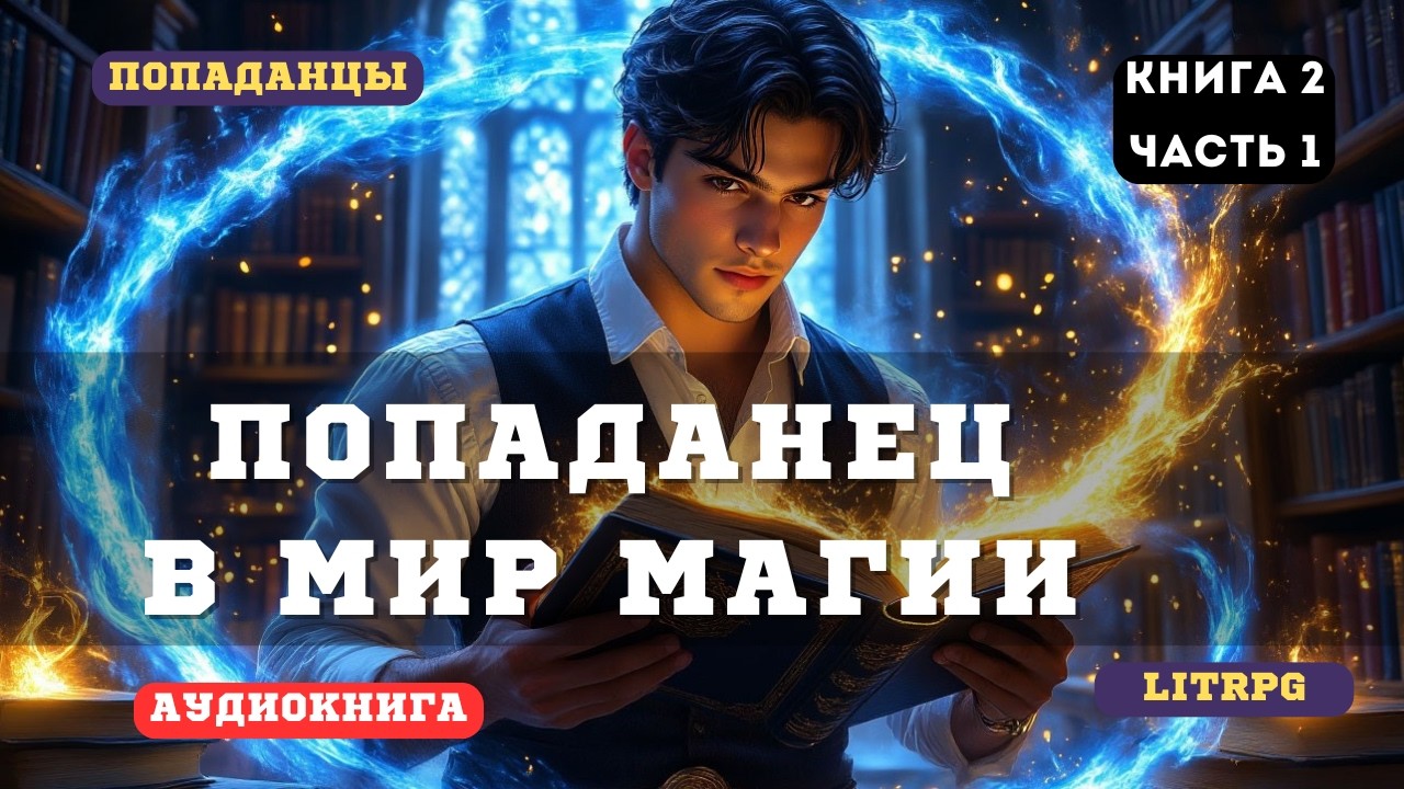 Аудиокнига 2026 Необычный попаданец.  Магия существует, щелчок  меняет реальность (Книга 2 Часть 1)