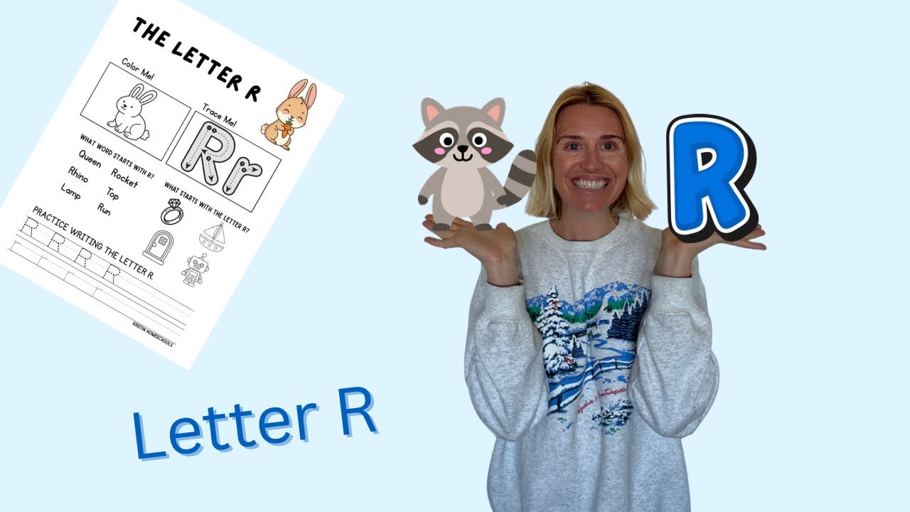 Letter R- FREE WORKSHEET