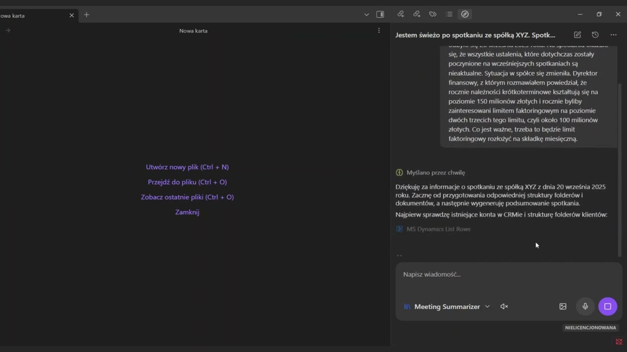AIConsole in Action: The AI Sales Assistant for Relationship Managers (Web)
