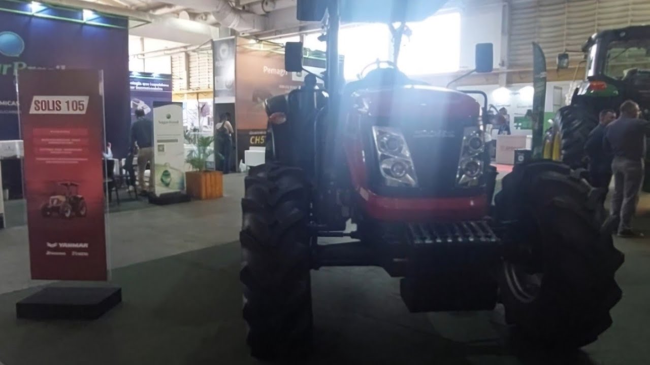 Trator solis de 105 CV,confira Detalhes e preços