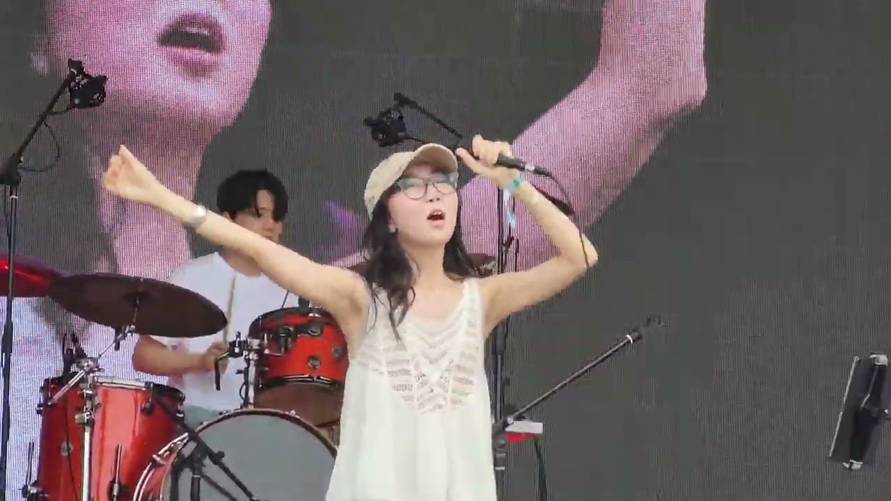 220806 우효 - Teddy Bear Rises @ Pentaport Rock Festival 2022 펜타포트 락페스티벌 By MOLE