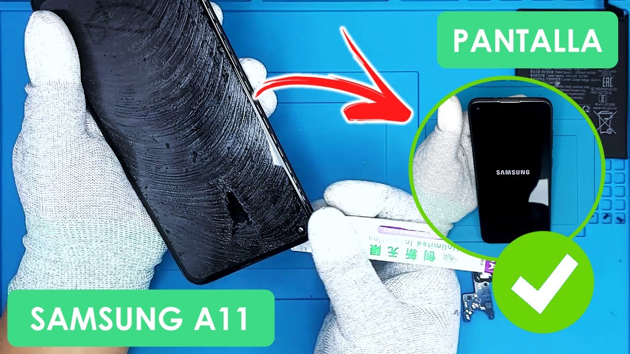 Reemplazar Pantalla Samsung Galaxy A11 | Destapar