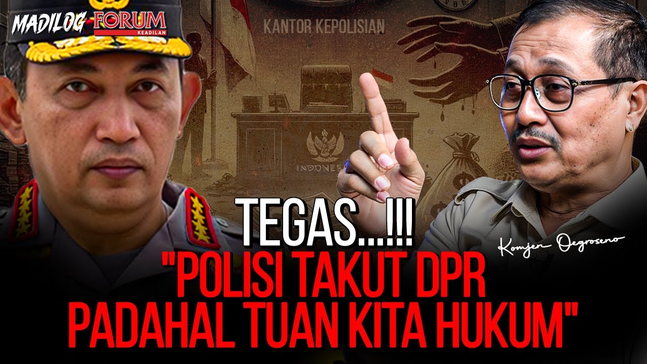 WAKAPOLRI KOMJEN OEGROSENO: AJUDAN PRESIDEN TAK HARUS JADI KAPOLRI...!!!