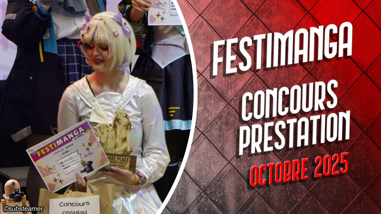 🎭 Escale ► Festimanga 2025 | CONCOURS PRESTATION (samedi)