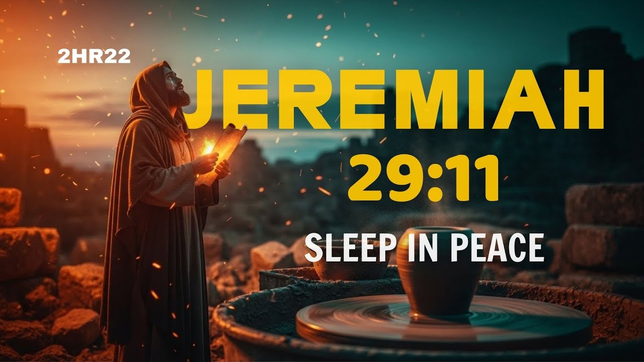 Jeremiah 29:11: God Has A Plan For You | Sleep In Peace & Let Go of Anxiety (Audio Bible)