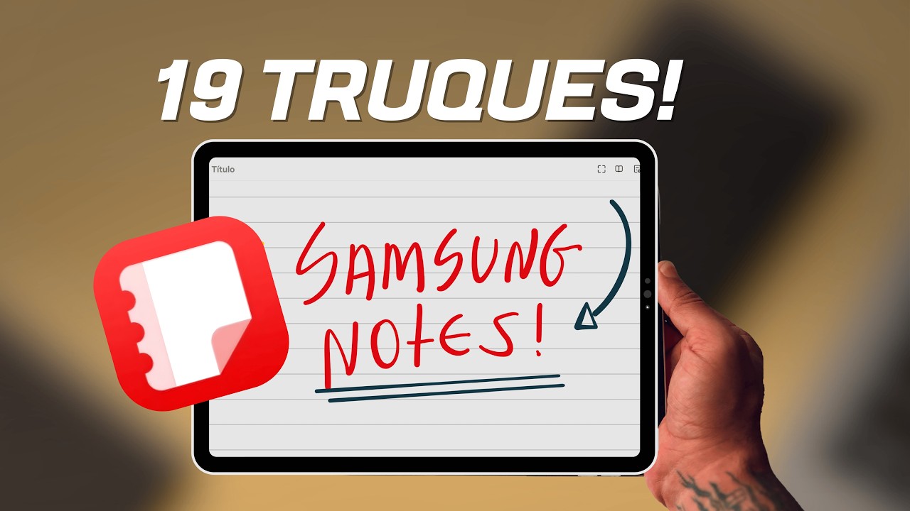 O Samsung Notes é ABSURDO! 19 dicas e truques (Tutorial Completo)