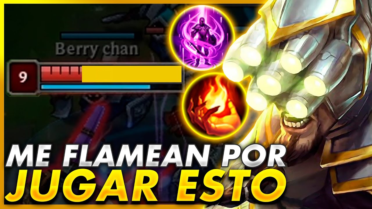 😨¡ME FLAMEAN INFINITO AL VER QUE UTILIZO LA ESTRATEGIA MAS HORRIBLE DEL MUNDO! *YI TOP PRENDER TP*
