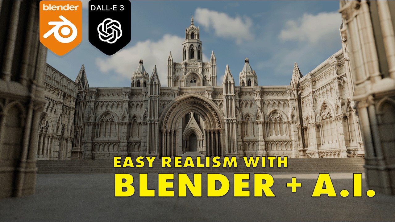 Using A.I. for 3D modeling in Blender