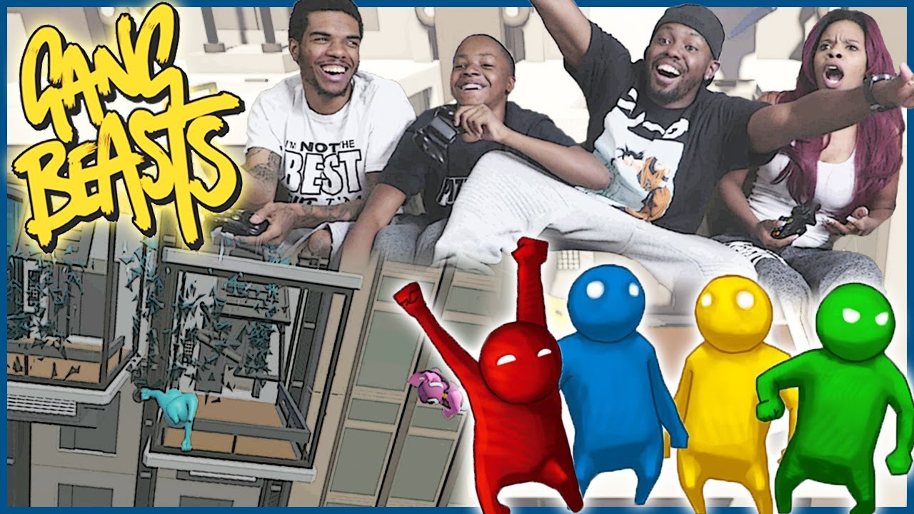 EPIC EXPLODING MOVIE SCENE! - Gang Beasts Gameplay