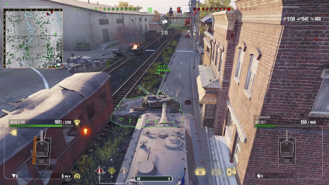 World of tanks console Jagdpanzer E 100 9,3k damage