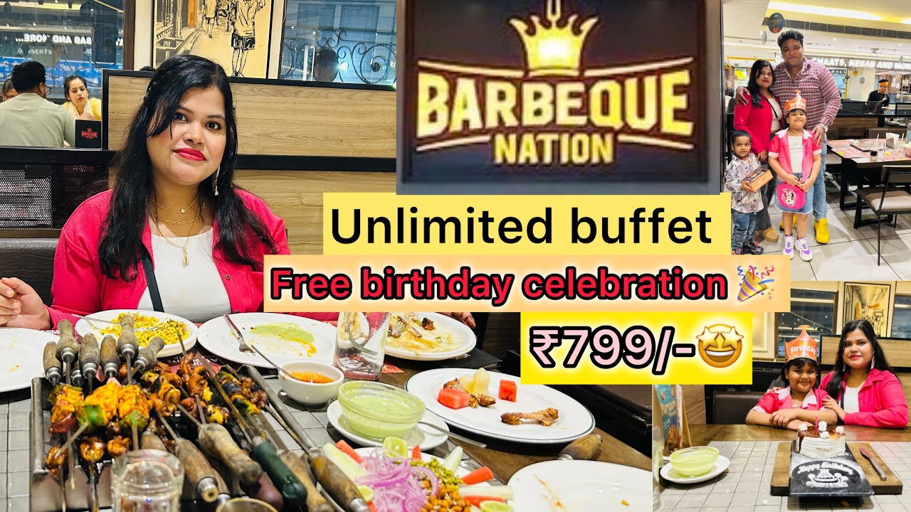 Barbeque Nation Laxmi Nagar || Delhi Unlimited food veg.Non veg ||full details || vlogs